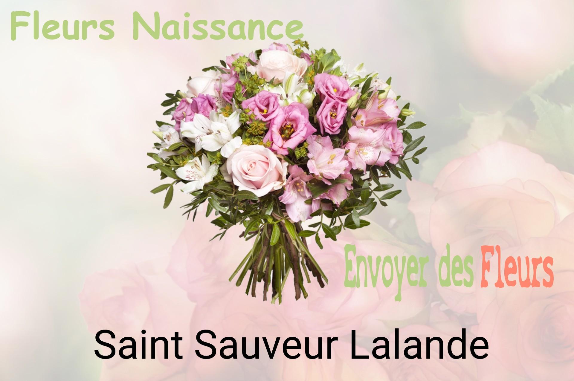 Bouquet de fleurs de naissance livré à Saint-Sauveur-Lalande
